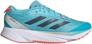 adidas Adizero Sl Light Aqua/Carbon/Solar Red 10 B (M)