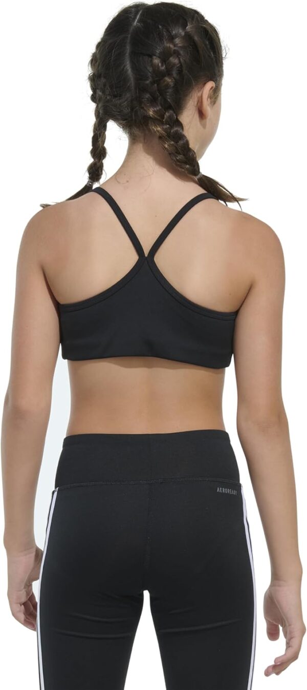 adidas Girls' Padded Y Back Sports Bra