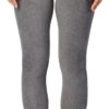 Cuddl Duds Fleecewear with Stretch Leggings for Women - Thermal Fleece Lined Base Layer Tights - Cold Weather Winter Clothes