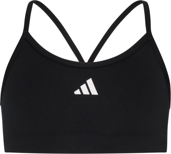 adidas Girls' Padded Y Back Sports Bra